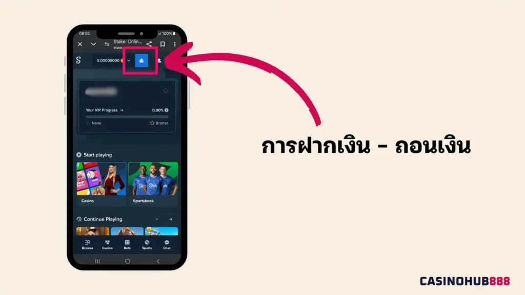 วิธีการฝากและการถอนเงินสำหรับผู้เล่นชาวไทย