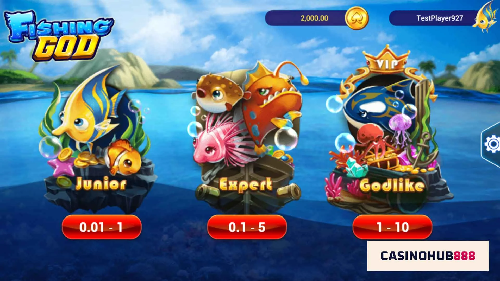 เกมยิงปลาFishing God