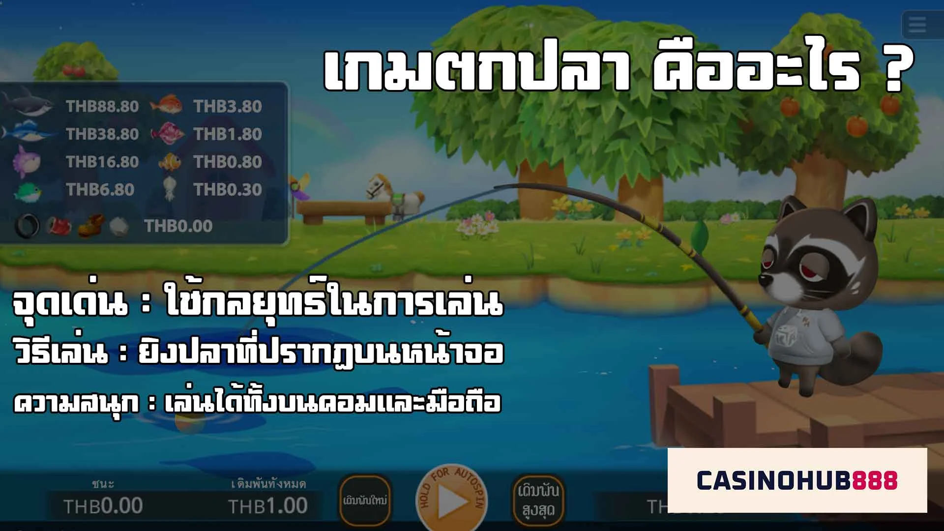 เกมตกปลาคืออะไร