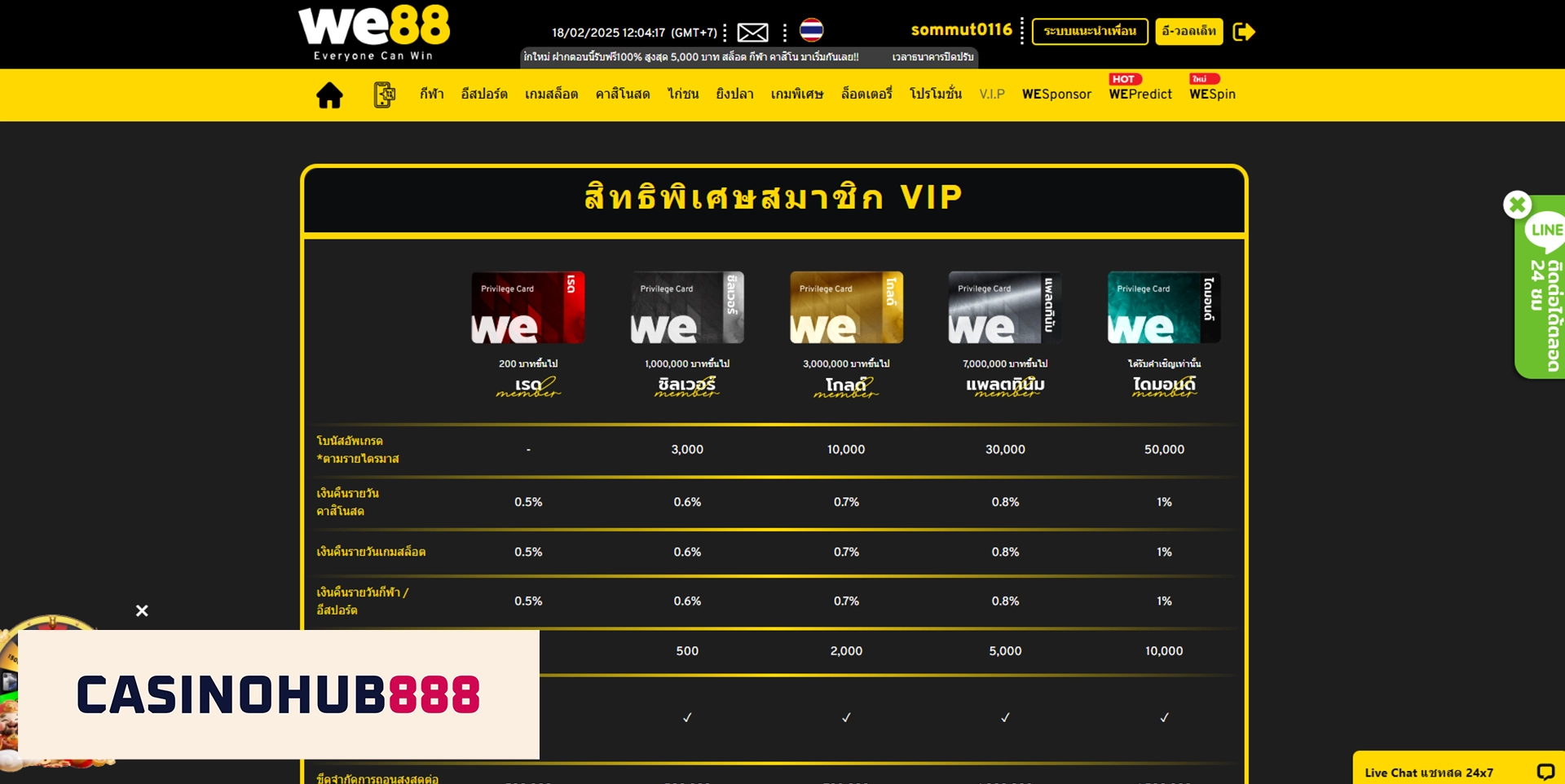 VIP we88