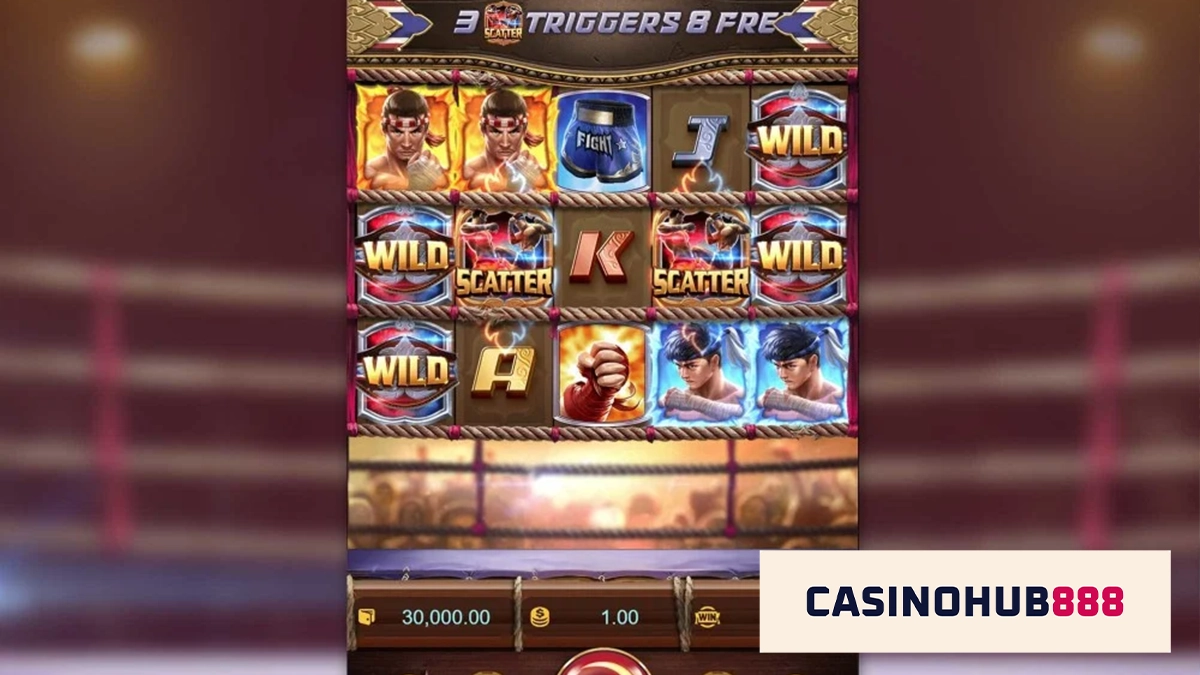 muay thai slot game play วิธีเล่น สล็อต Muay Thai Champion