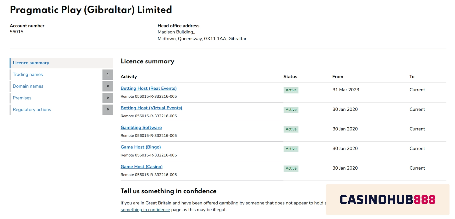 pragmatic play licens 3 UK Gambling Commission